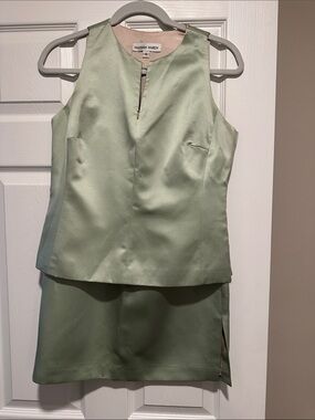 Hannah Hardy Mint Green Two-Piece Dress Set